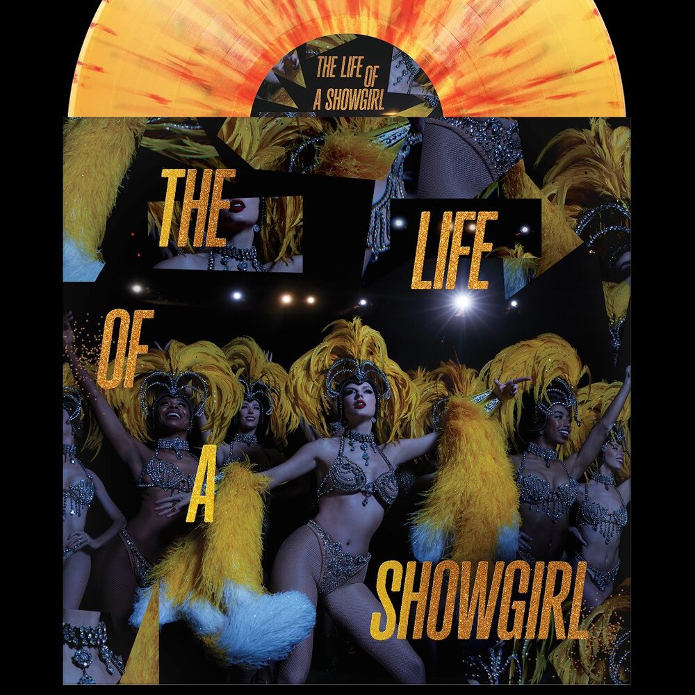 Taylor Swift, The Life of a Showgirl Lovely Bouquet Golden Vinyl - Brand New